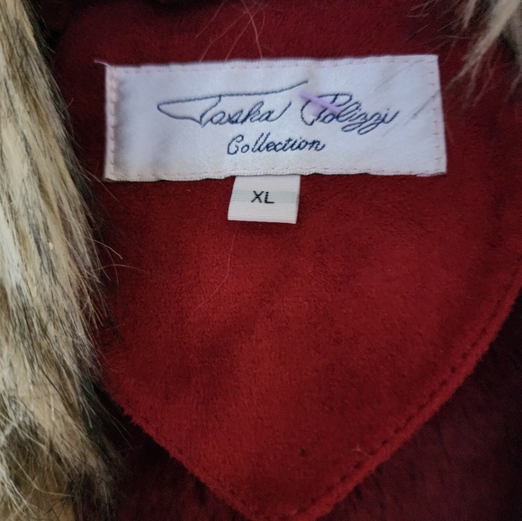 Tasha Polizzi  Jacket In Red color  Size XL.New no tag - Picture 5 of 5